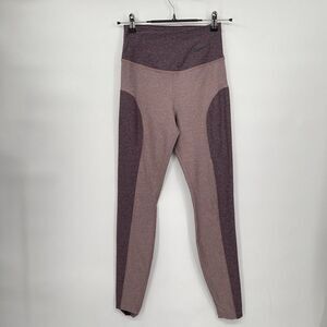 Nike XS Legend Pant Women Purple Dri-FIT High Rise Colorblock Leggings‎